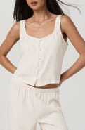 Vuori Trestles Twill Button Tank