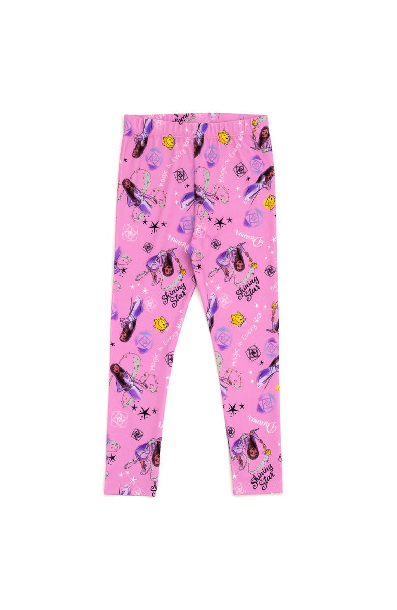 Disney Wish T-Shirt & Leggings Set, Alternate, color, White / Purple