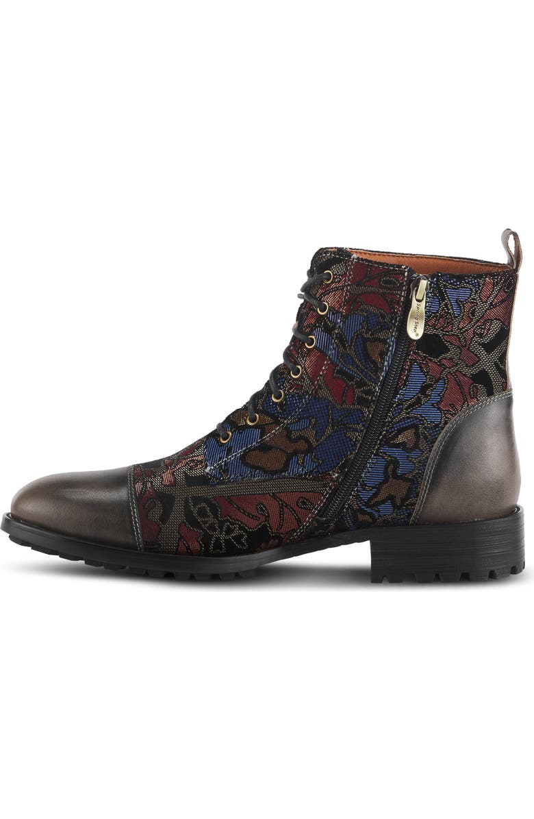 L'Artiste by Spring Step Elton Bootie, Alternate, color, Grey Multi