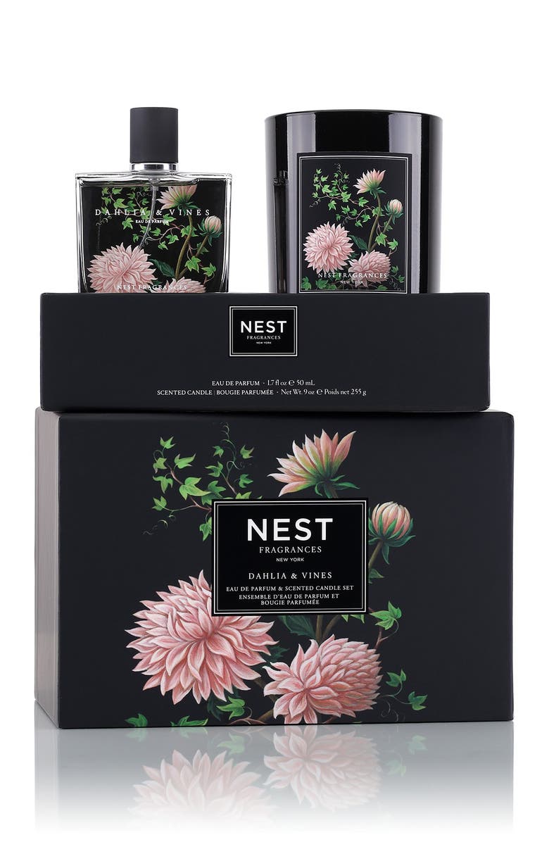 NEST New York Dahlia & Vines Eau de Parfum & Candle 2-Piece Set, Main, color,