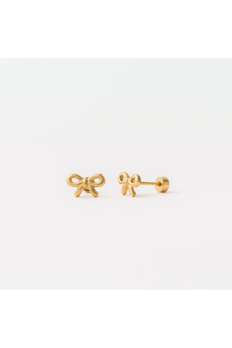 Classic Long Post Stud Earrings Set, Alternate, color, Gold