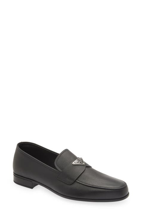 Prada Saffiano Leather Loafer Men Nordstrom