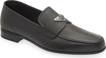 Prada Saffiano Leather Loafer Men Nordstrom