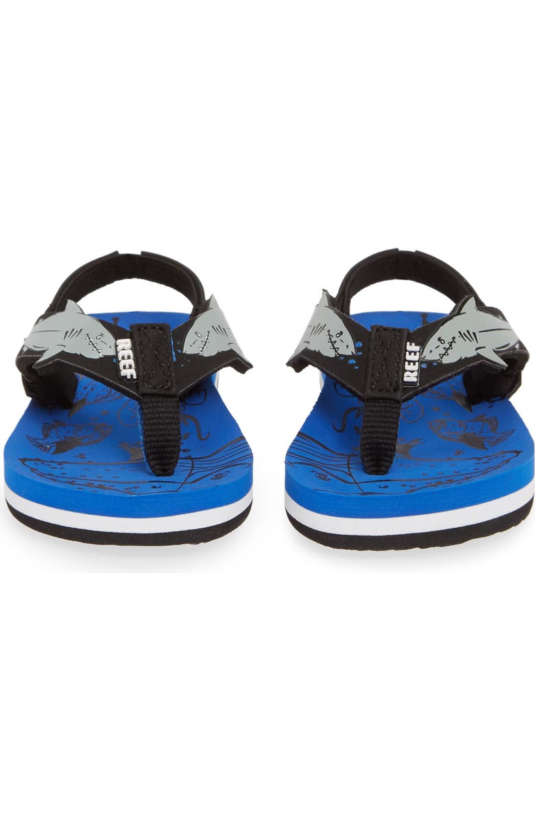 Reef Ahi Shark Flip Flop, Alternate, color,