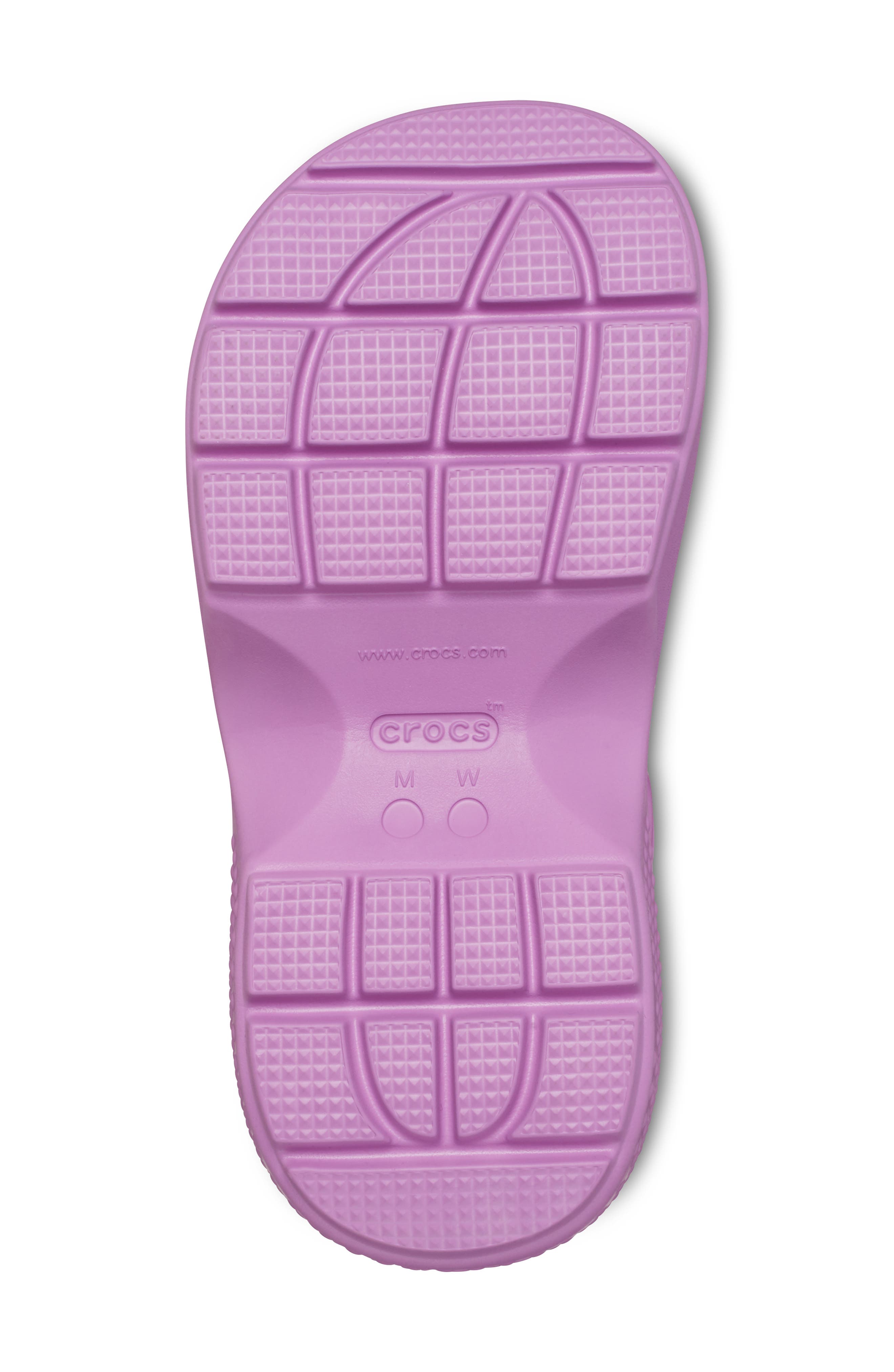 CROCS Stomp Slingback Platform Clog, Alternate, color, Bubble