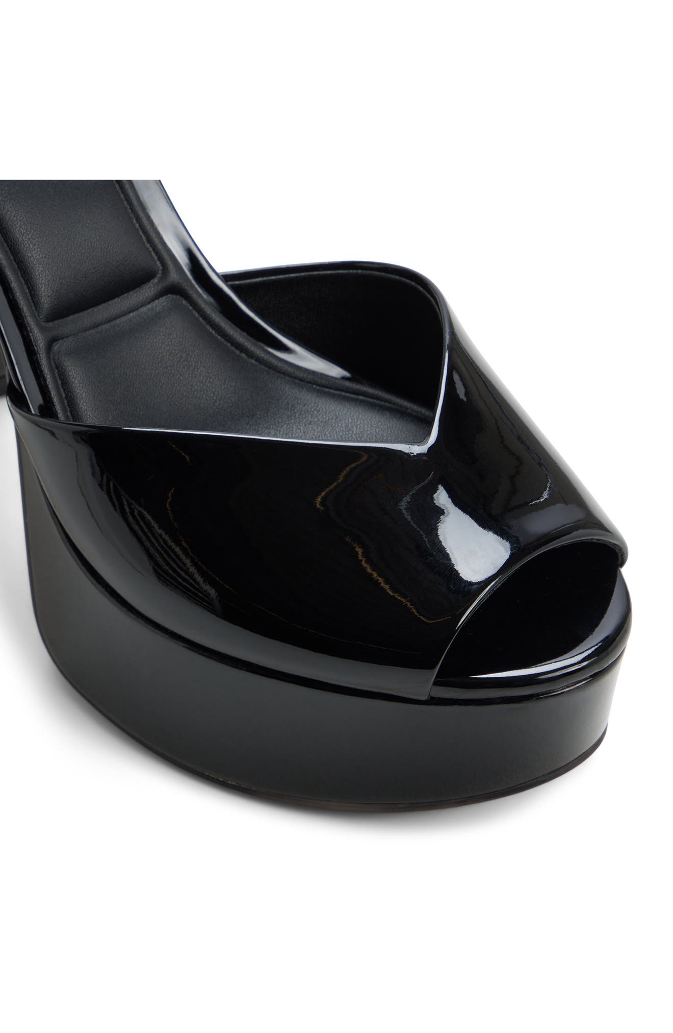 ALDO Monnae Ankle Strap Peep Toe Platform Sandal, Alternate, color, 