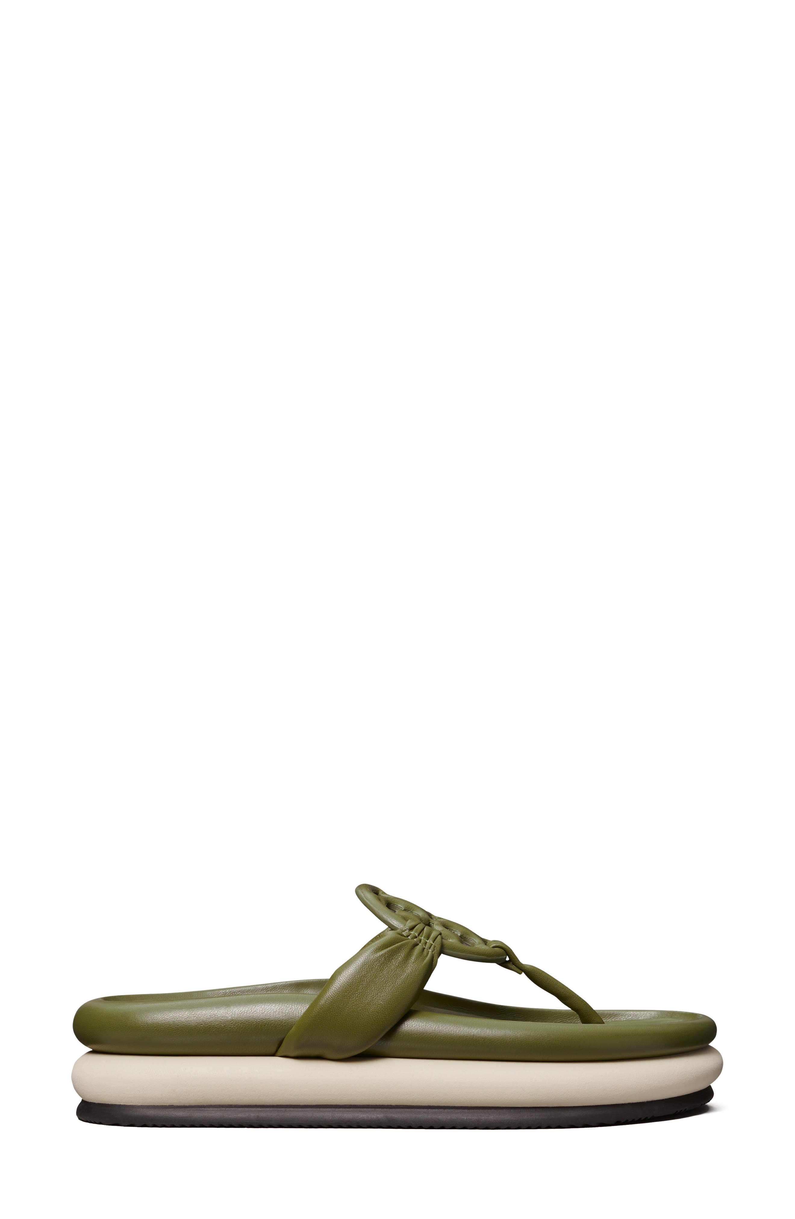 Miller Cloud Puff Sandal, Alternate, color, DAPHNE / NEW IVORY / BLACK