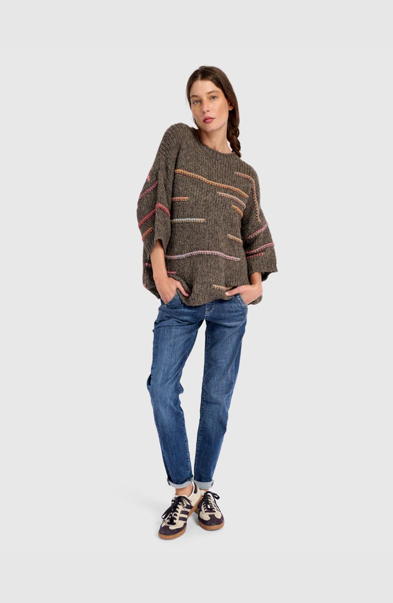 Alembika Starling Sweater, Alternate, color, Mix