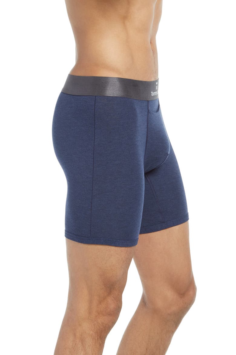 Second Skin 6-Inch Boxer Briefs, Alternate, color, STRIPE MOUNTAIN DRESS BLUES