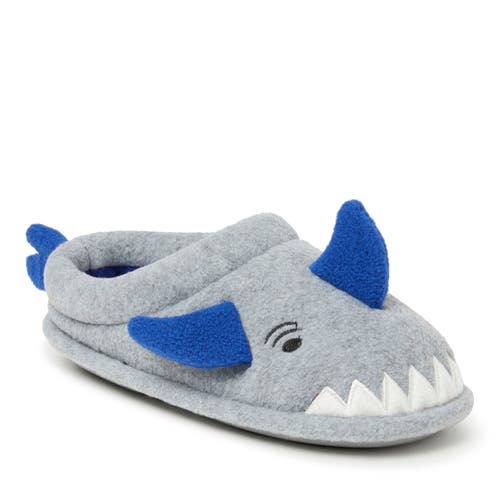 Dearfoams Peyton Animal Clog Slipper In Light Heather Grey