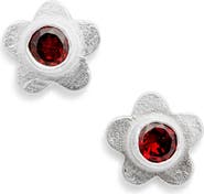 SHANA CAVE Medium Flower Stud Earrings