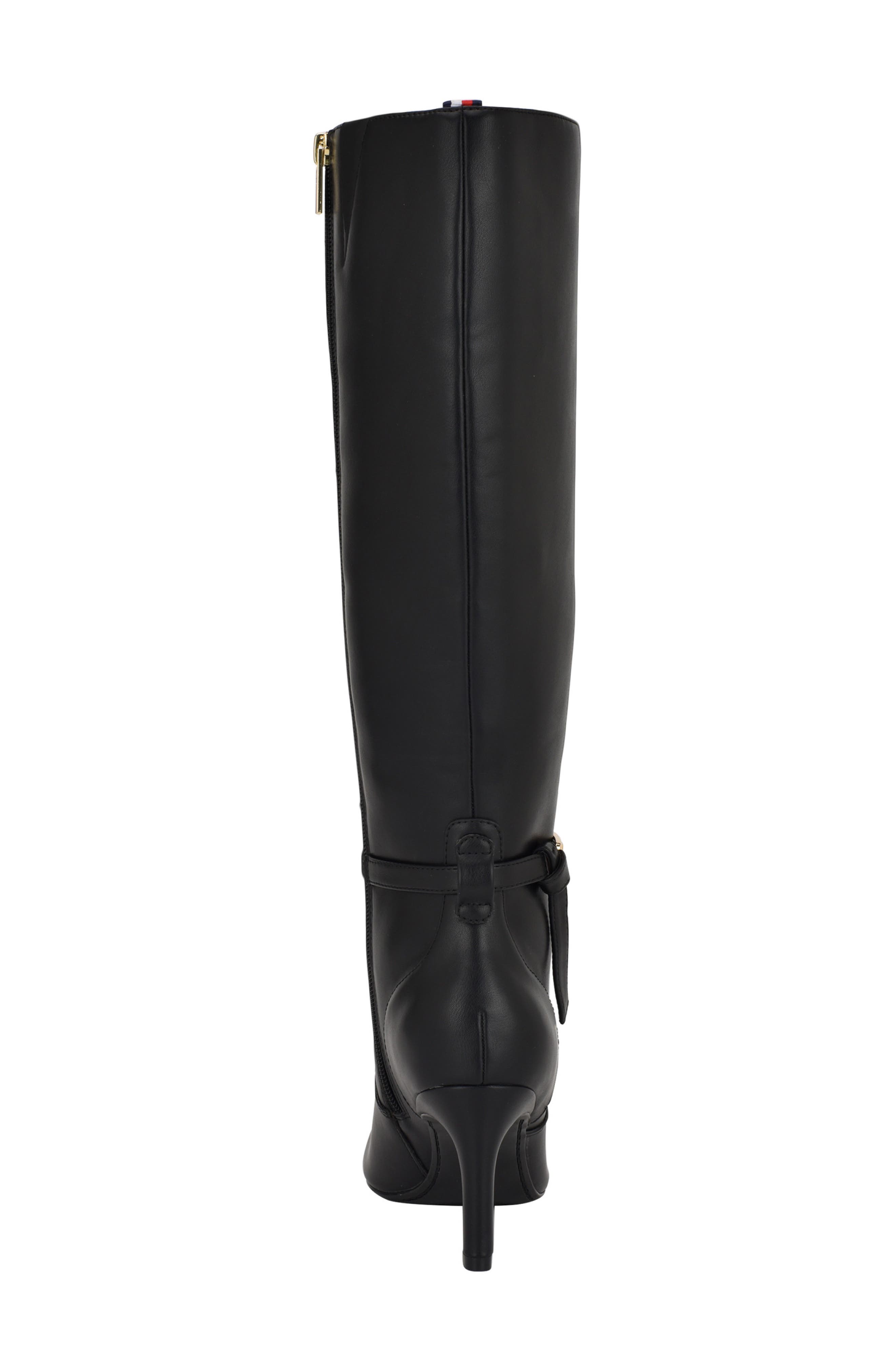 Tommy Hilfiger Jullie Knee High Boot, Alternate, color, Black
