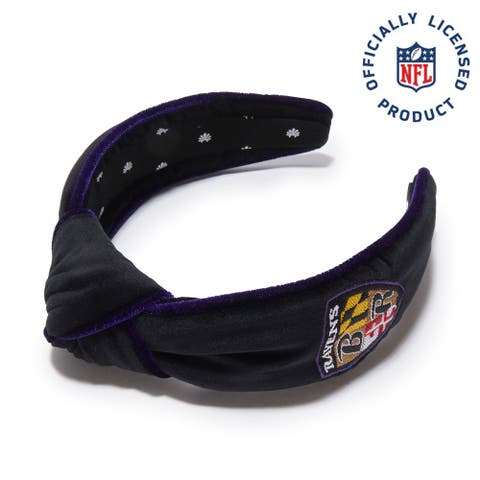 Baltimore Ravens Embroidered Knotted Headband