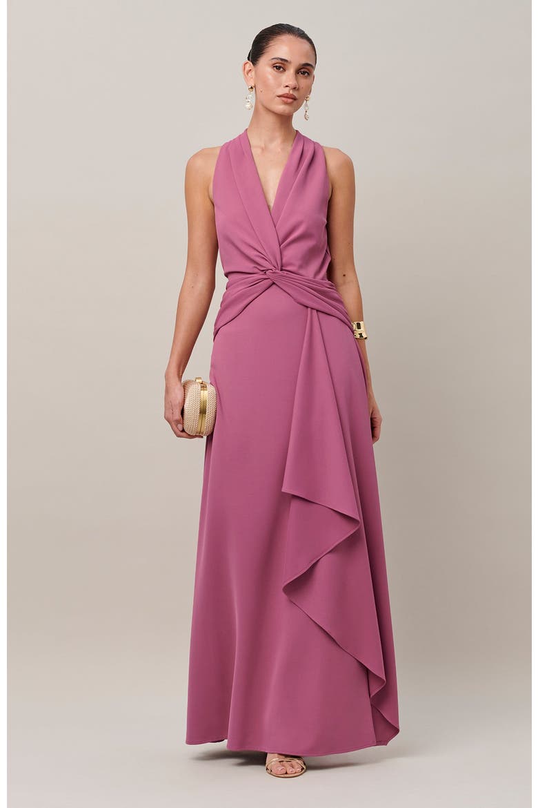 Hennie Maxi Dress, Alternate, color, China Rose