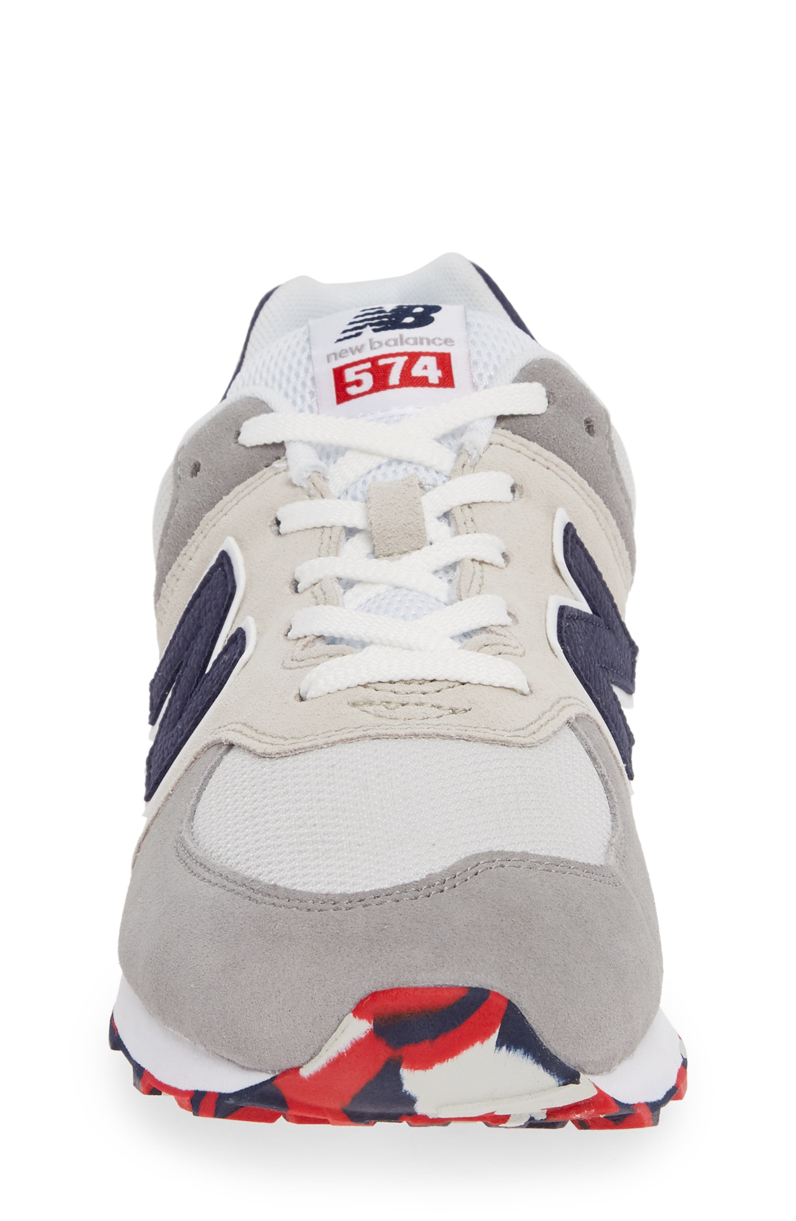 New Balance 574 Serpent Luxe Sneaker, Alternate, color, 