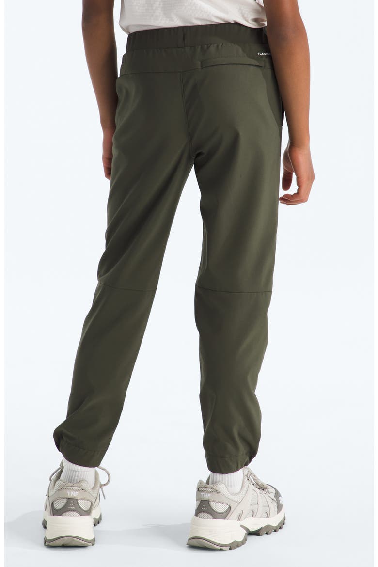 Kids' On The Trail Water Repellent Pants, Alternate, color, NEW TAUPE GREEN/ SILVER