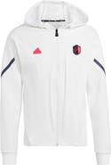 adidas Men's adidas White St. Louis City SC 2024 Anthem Travel Raglan Sleeve Full-Zip Jacket