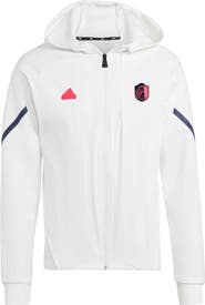 adidas Men's adidas White St. Louis City SC 2024 Anthem Travel Raglan Sleeve Full-Zip Jacket