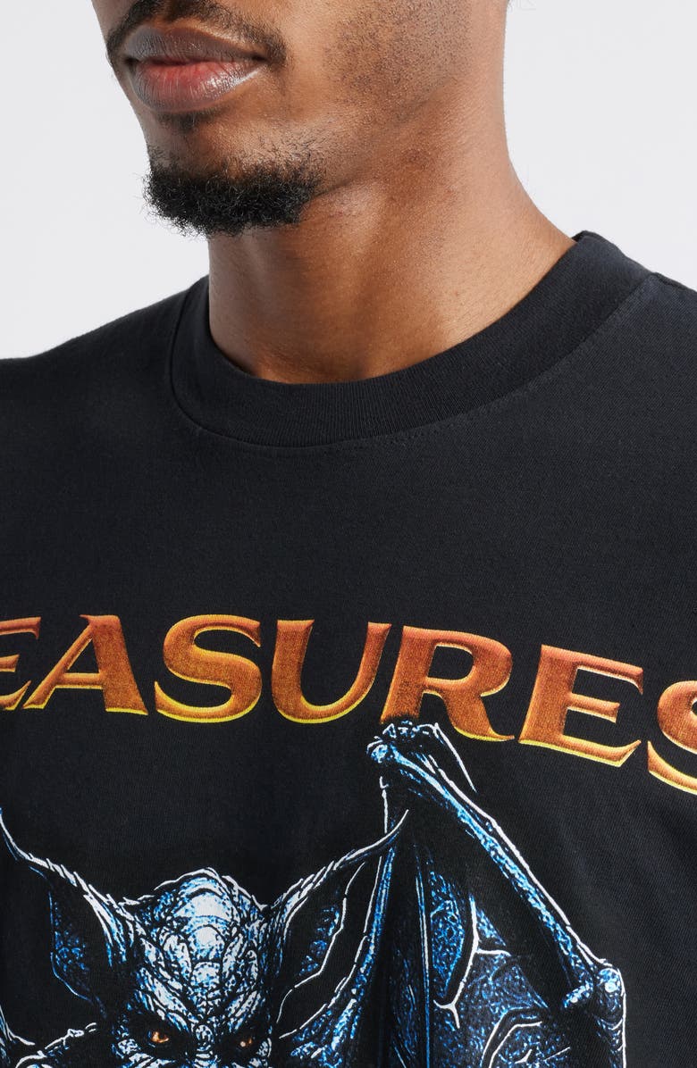 PLEASURES Gargoyle Cotton Graphic T-Shirt, Alternate, color,