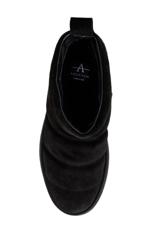 Aquatalia Alcee Mini Platform Bootie In Black