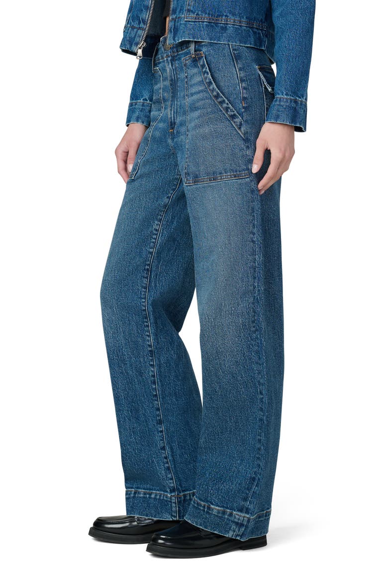 The Karter High Waist Utility Trouser Jeans, Alternate, color, BAD LIAR