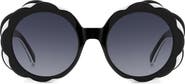 Kate Spade New York vivi 54mm round sunglasses