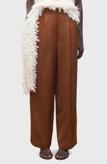 Straight Leg Suit Pants