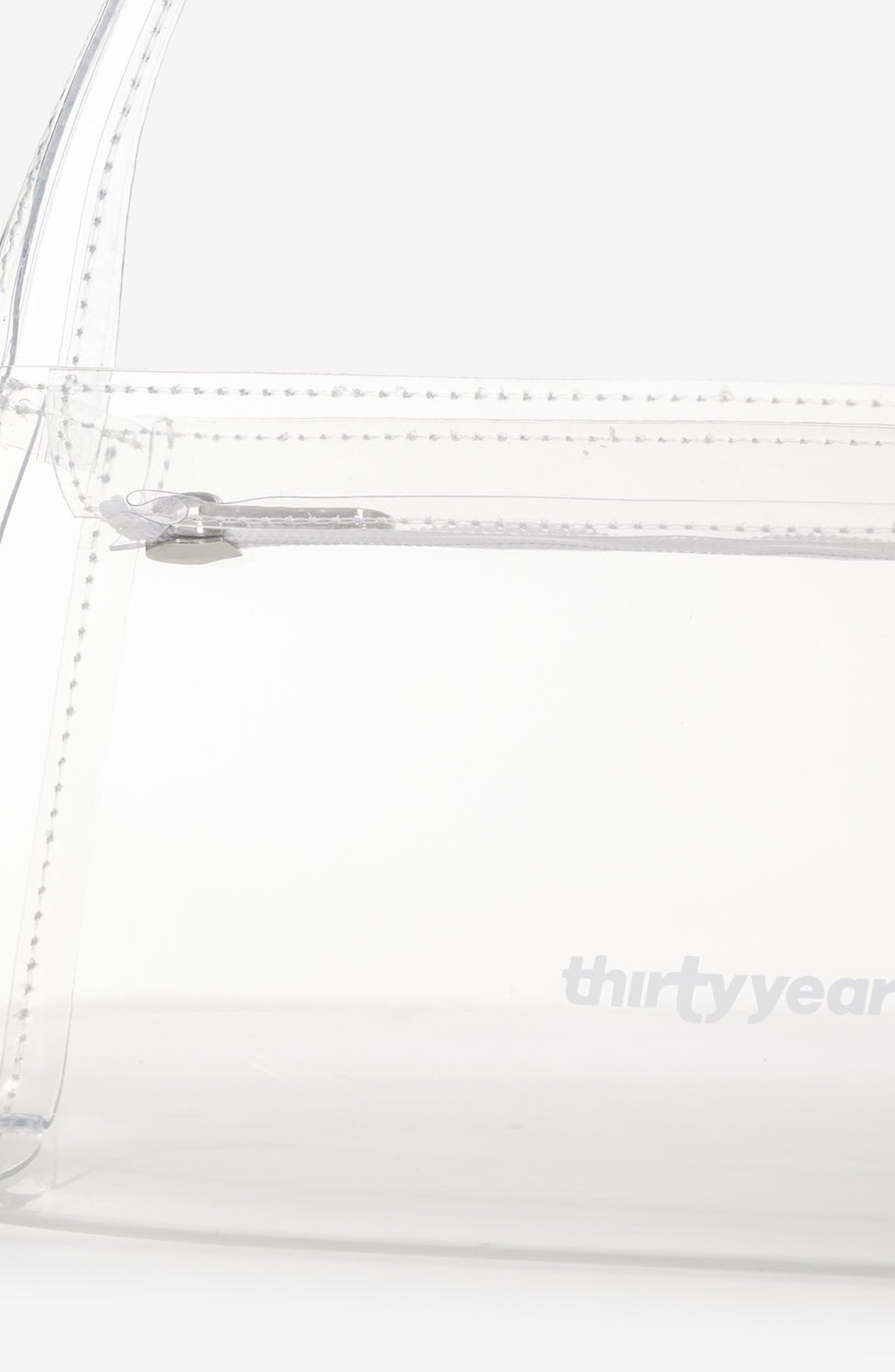 Thirty Years Jelly Clear Bag, Alternate, color, Clear