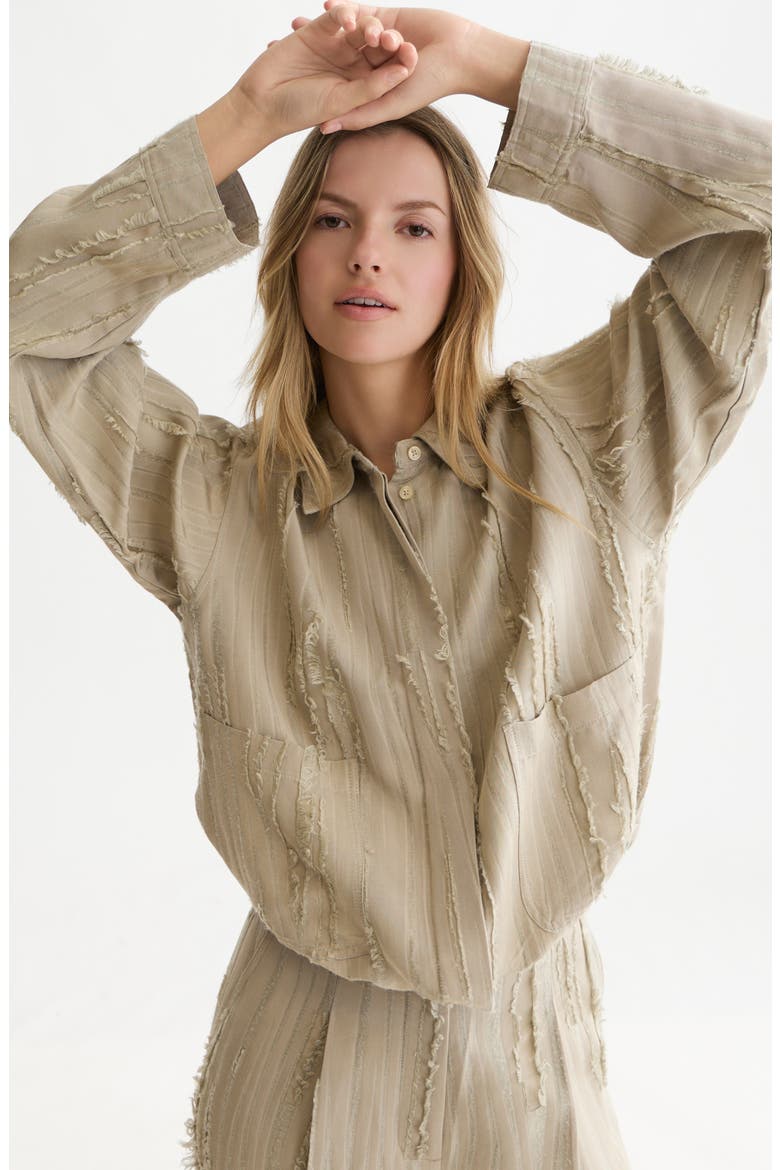 Fil Coupe Utility Shirt, Alternate, color, ALUMINUM