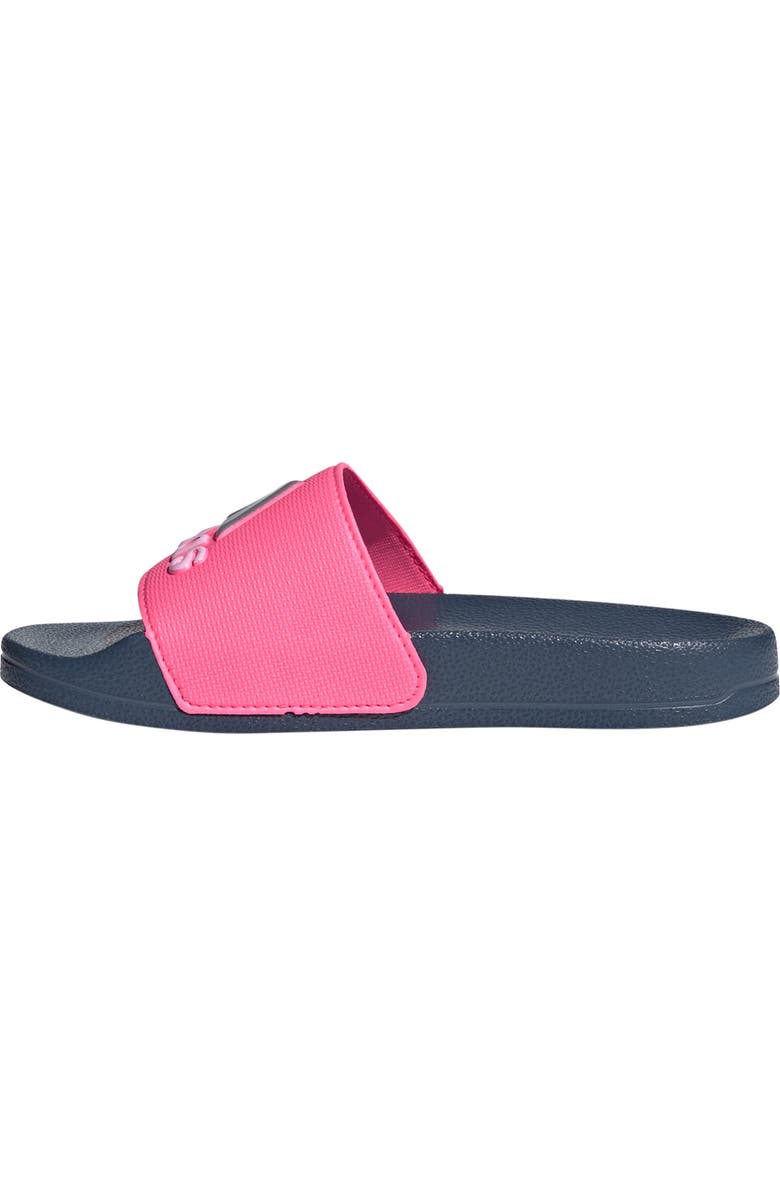 adidas Kids' Adilette Sandal, Alternate, color, Pink/ Metallic/ Preloved Ink