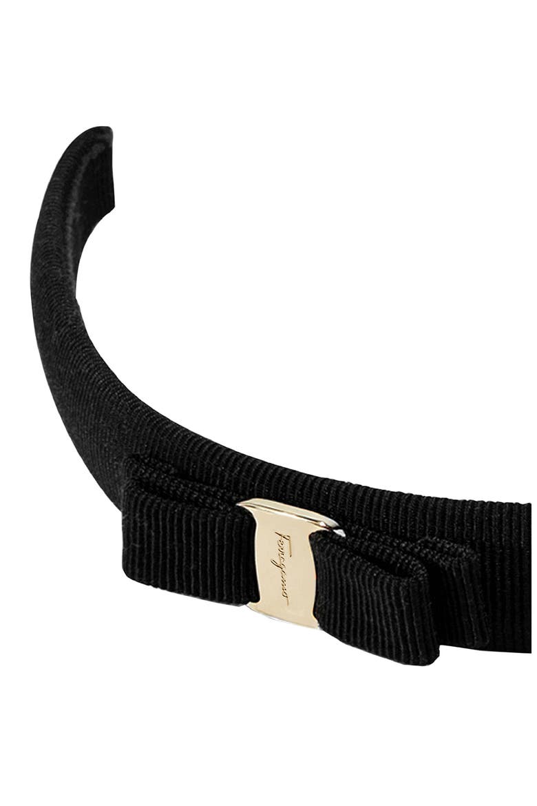 Vara Bow Headband, Alternate, color, BLACK/ GOLD