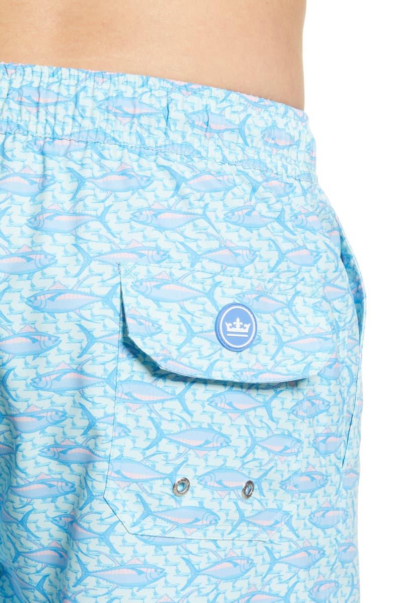 Peter Millar Not So Yellowtail Swim Trunks, Alternate, color,