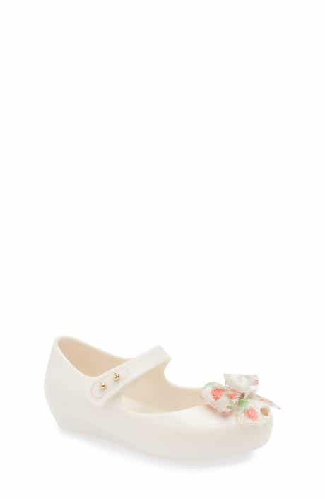 Mini Melissa Kids' Ultragirl Sweet V Mary Jane Flat