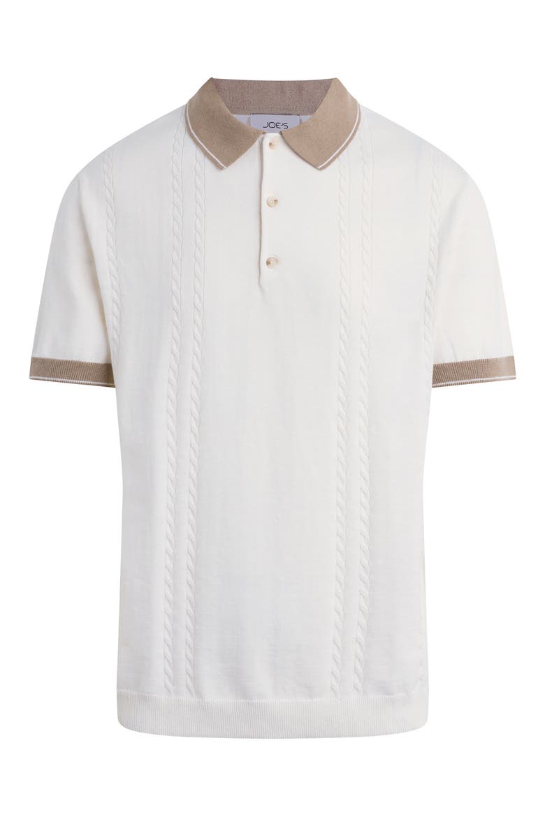 Cotton Blend Tennis Polo, Alternate, color, WHITE