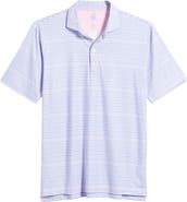 johnnie-O Warwick Stripe PREP-FORMANCE Polo