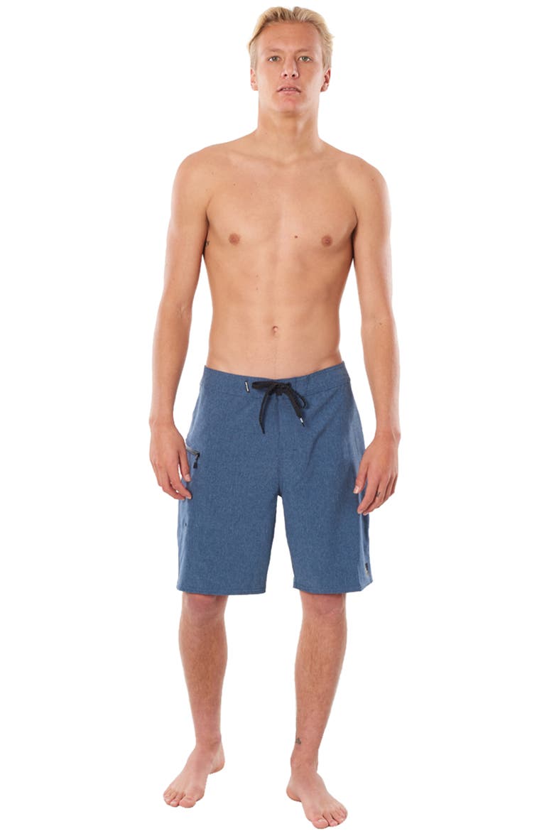 Sunny Side Straight Swim Trunks, Alternate, color, NAVY