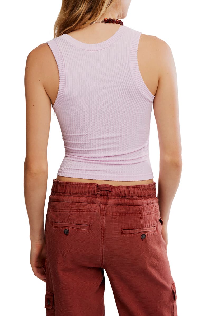 Free People Clean Slate Crop Tank, Alternate, color, Pink Tulle