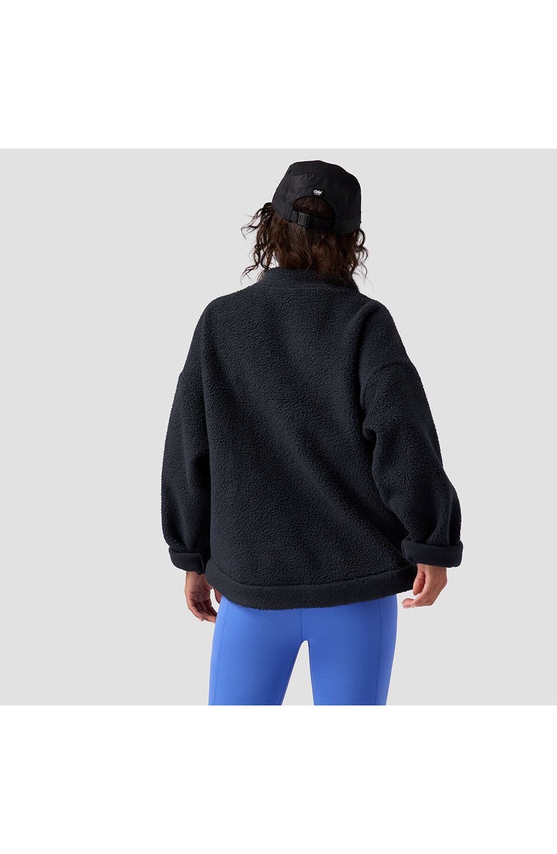 Backcountry Wander Pile-Fleece Mock-Neck Top - Women's, Alternate, color, Black