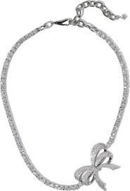 Nadri Eros Bow Choker Necklace