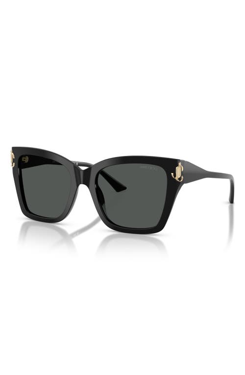 Jimmy Choo 54mm Square Sunglasses In Blue