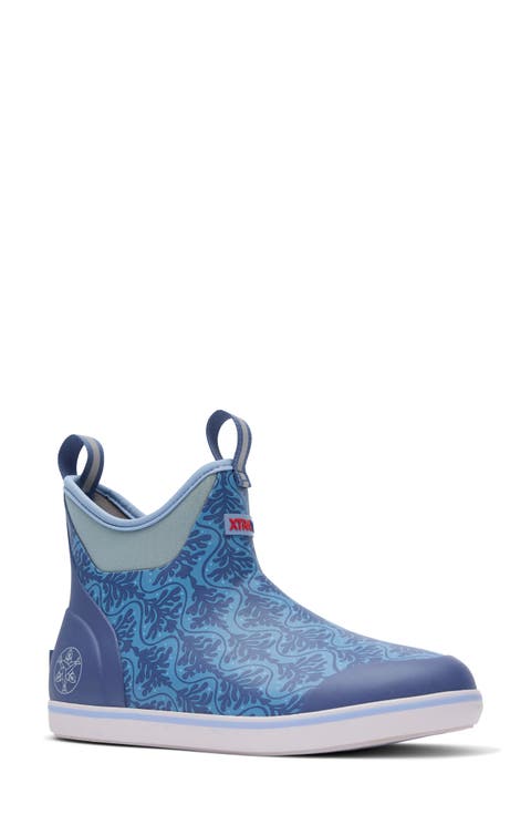 x Salmon Sisters Waterproof Ankle Deck Boot
