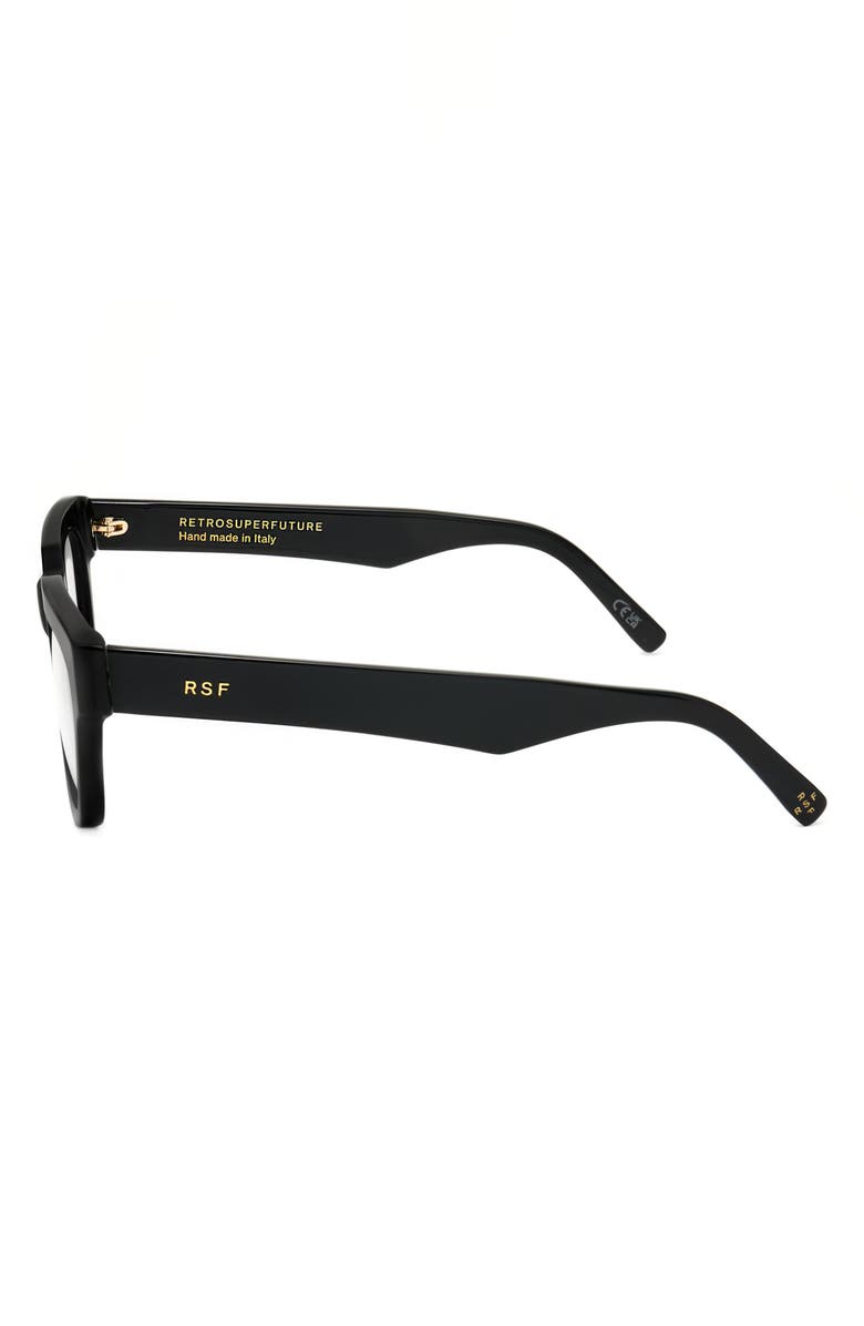 SUPER by RETROSUPERFUTURE<sup>®</sup> 54mm Rectangular Reading Glasses, Alternate, color, Black