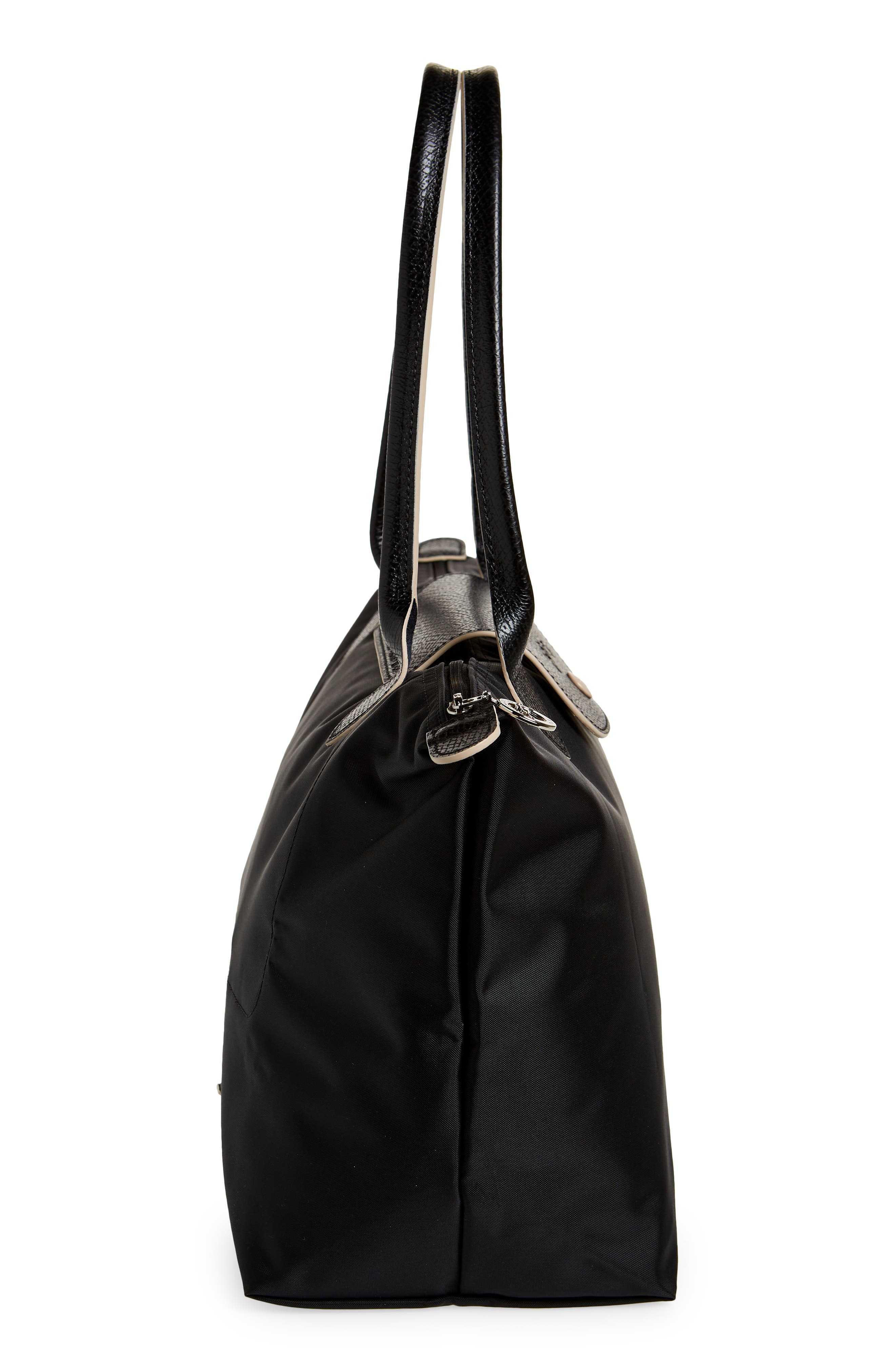 Longchamp Small Le Pliage Recycled Canvas Shoulder Tote, Alternate, color, 