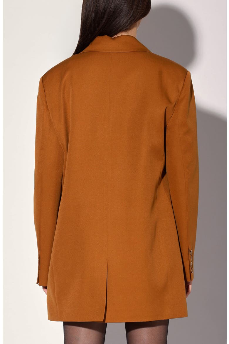 Kira Notch Lapel Oversized Blazer, Alternate, color, CAMEL
