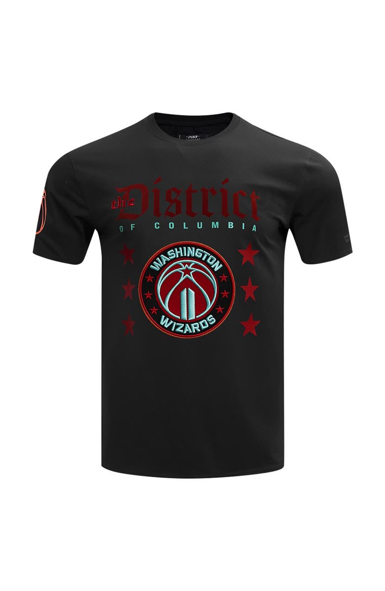 PRO STANDARD Men's Pro Standard Black Washington Wizards 2023 City Edition T-Shirt, Alternate, color, Black