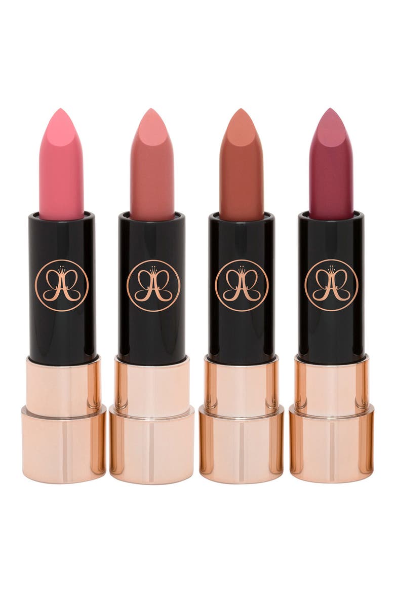 Mini Matte Lipstick Set, Main, color, NUDE
