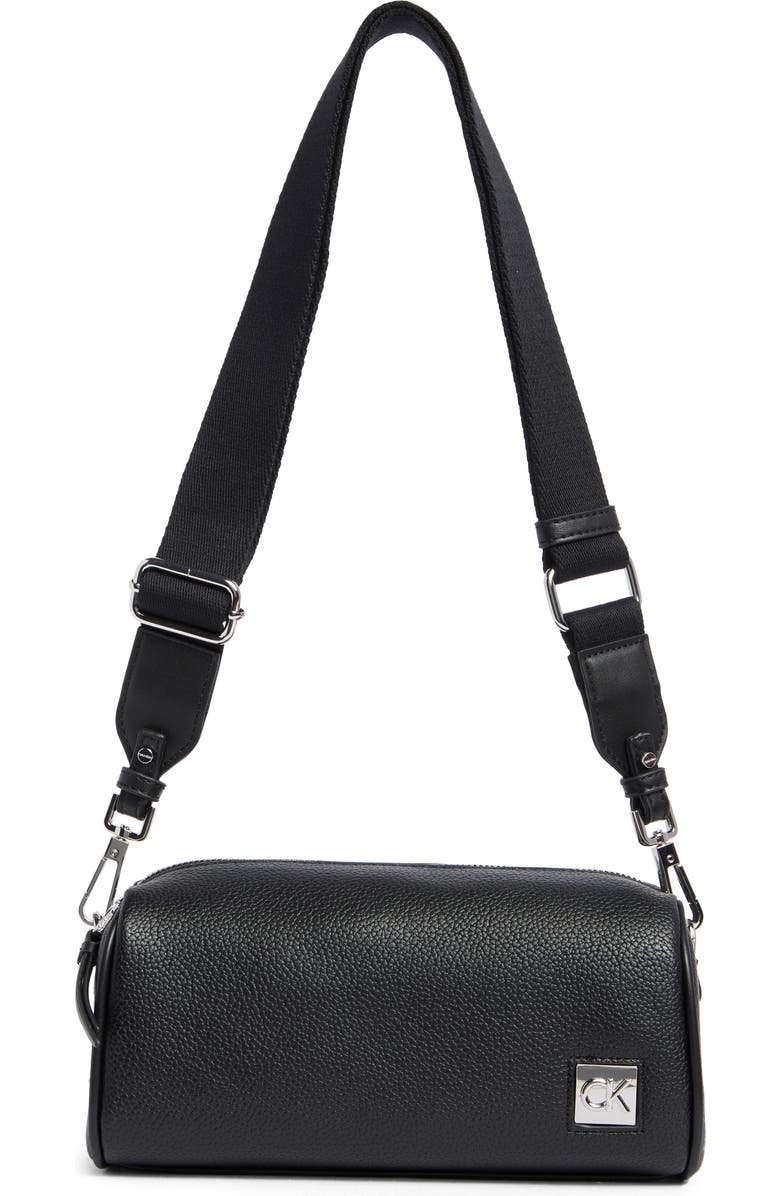 Calvin Klein Rue Crossbody Bag, Main, color, Black
