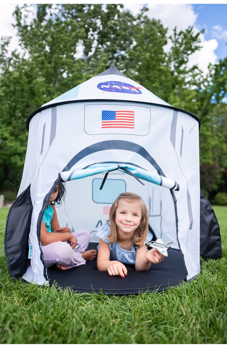 Pacific Play Tents Rocket Ship Pavilion Play Tent, Alternate, color, Multi
