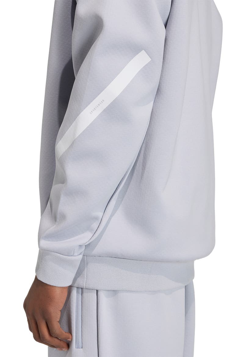 Z.N.E. Oversize Sweatshirt, Alternate, color, HALO SILVER/ /