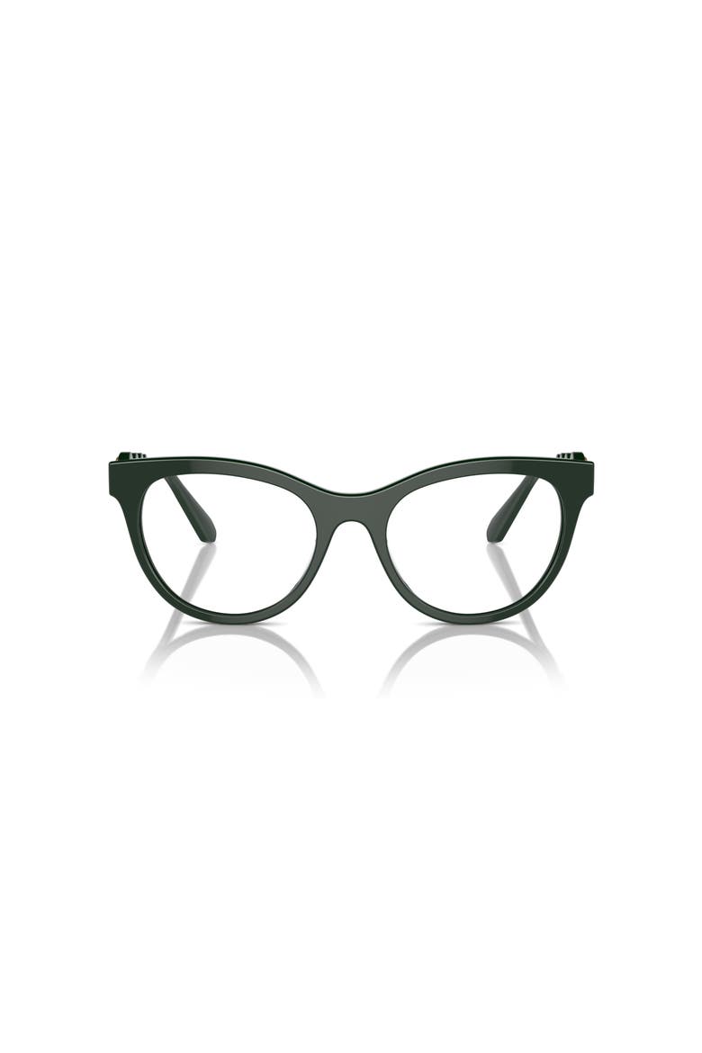54mm Round optical glasses, Alternate, color, Green